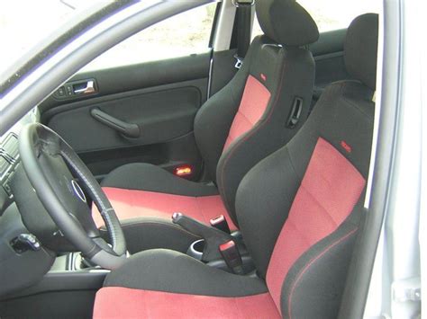 Vw Golf Mk4 Recaro Seat Covers - Velcromag