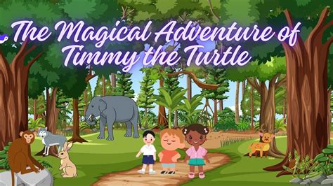 The Magical Adventure Of Timmy The Turtle In English Story Youtube