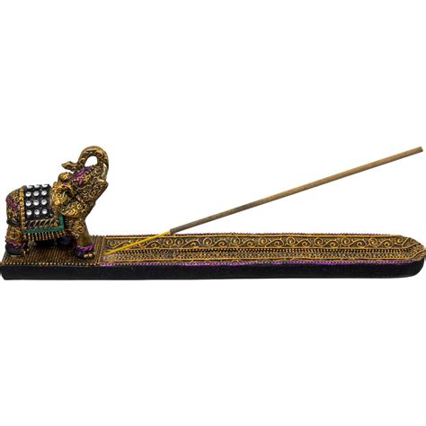 Embellished Elephant Incense Stick Burner Incense Holder Heaven