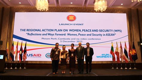 ASEAN Launches Plan To Promote Womens Security In Southeast Asia