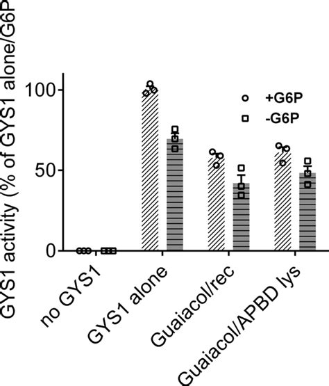 Guaiacol Decreases Biochemical Activity Of Glycogen Synthase Gys