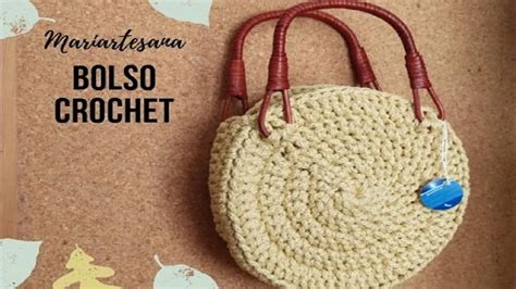 Bolso Redondo Crochet Facil