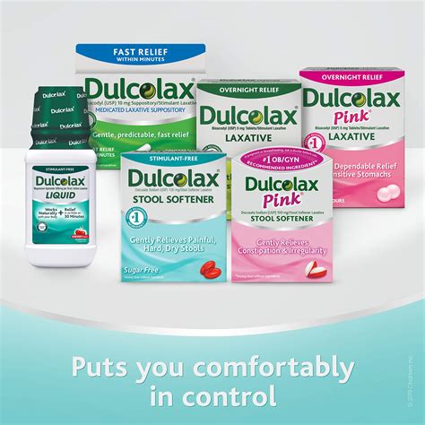 Dulcolax Gentle Relief Stool Softener Laxative Docusate Sodium 100mg