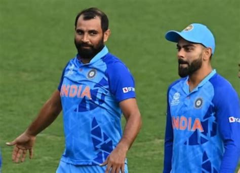 Mohammed Shami Reflects On Virat Kohli S Celebratory Style And