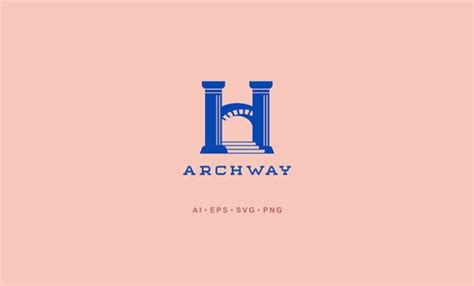 Archway Clipart Logo | Polar Vectors