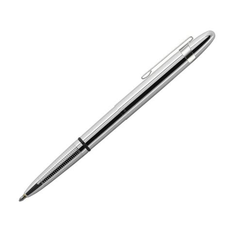 Fisher Space Pen Stylo Bille Chrome Argent Coffret Surdiscount