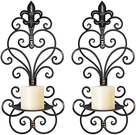 Amazon Aimto Wall Sconce Candle Holder Metal Hanging Wall