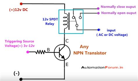 relay switch circuit diagram - Circuit Diagram