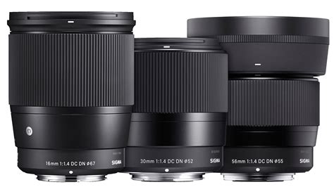 Sigma announces release dates for Canon EF-M lenses and mount ...