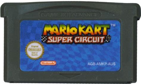 Mario Kart Super Circuit 2001 Box Cover Art Mobygames