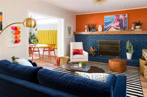 15 Gorgeous Blue and Orange Living Room to Go Coastal and Fun – AprylAnn