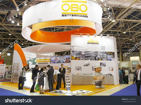 Moscowjune 15stand German Company Obo Bettermann Stock Photo 105244214 ...