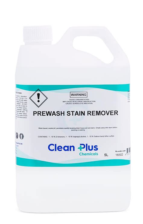 Pre Wash Stain Remover Clean Plus Chemicals