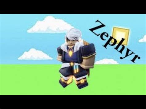 Using Zephyr Kit Roblox Bedwars YouTube