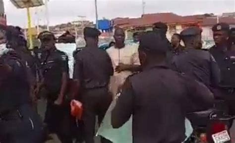 Thecable On Twitter Policeng Constables Protest In Osun Over ‘non