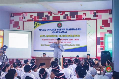 Matsama Mts Tanamkan Kedisiplinan Peserta Didik Baru Mambaul Ulum