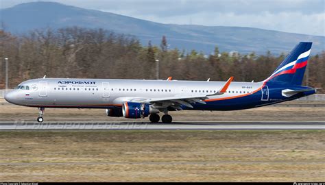 VP BAY Aeroflot Russian Airlines Airbus A321 211 WL Photo By