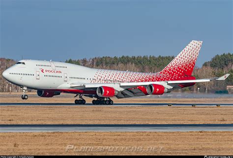 EI XLF Rossiya Russian Airlines Boeing 747 446 Photo By Arkadiy