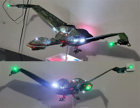 THE KLINGON BIRD OF PREY STUDIO SCALE HOMEPAGE - BIRD OF PREY - Prop Replicas, Custom ...