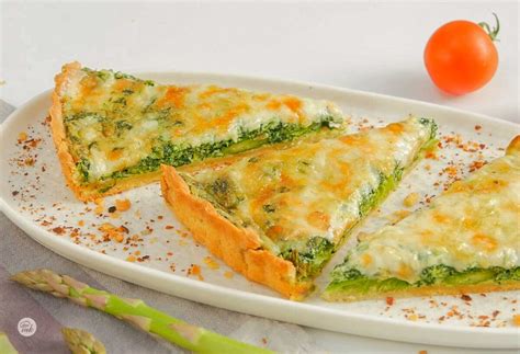 Киш със спанак и аспержи от MateKitchen