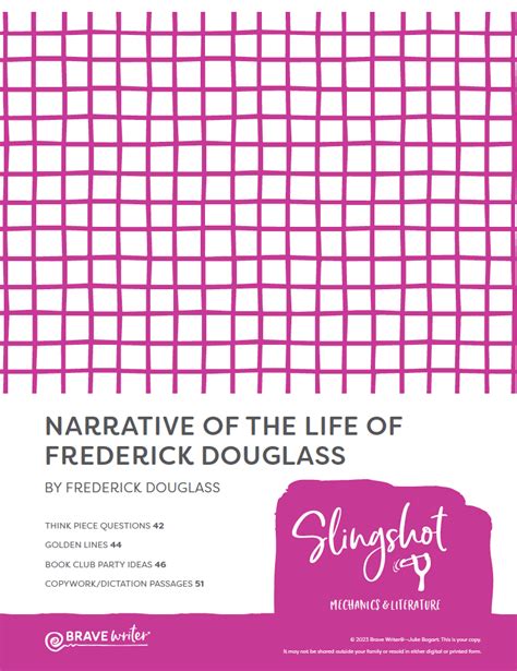 Narrative of the Life of Frederick Douglass | Brave Writer