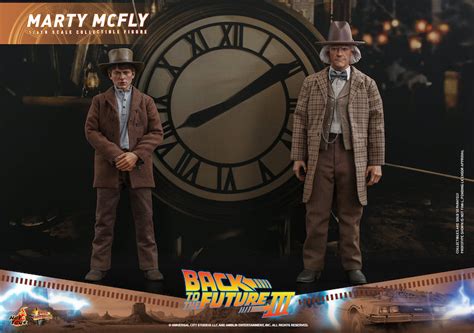 Hot Toys Back To The Future Marty McFly Doc Brown Sixth Scale Figures Pre Orders