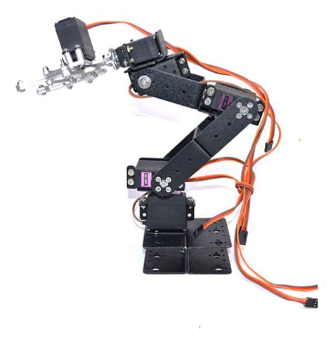 Dof Robot Manipulador Kit De Abrazadera De Brazo Mec Nico Cuotas