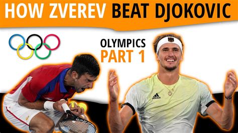 How Alexander Zverev Beat Novak Djokovic At The Olympics Level Up