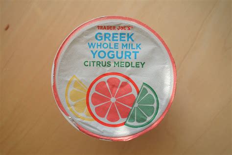 Trader Joe S Greek Whole Milk Yogurt Citrus Medley