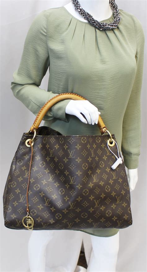 LOUIS VUITTON Artsy MM Monogram Canvas Hobo Shoulder Bag