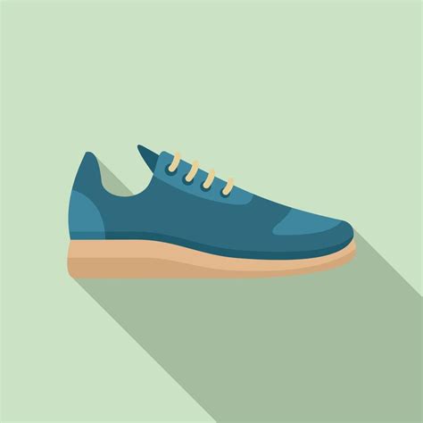 Sport Shoe Icon Flat Style 14693446 Vector Art At Vecteezy