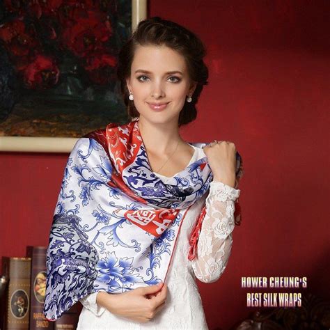 New Chinese Style Fashion Girl Winter Square Scarf Shawl Spring 100% Charmeuse Silkwraps ...