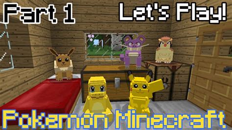 Pixelmon Minecraft/Lets Play! Part 1 - YouTube