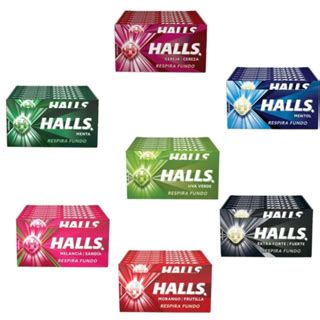 Caixa Bala Halls Drops Unidades Sabores G Escolha O Seu Shopee