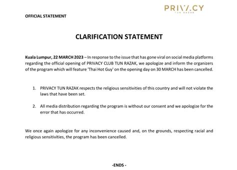 Club Apologises For Thai Hot Guy Event The Star