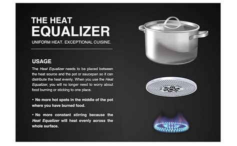 Amazon The Heat Equalizer Heat Diffuser For Gas Stove Electric