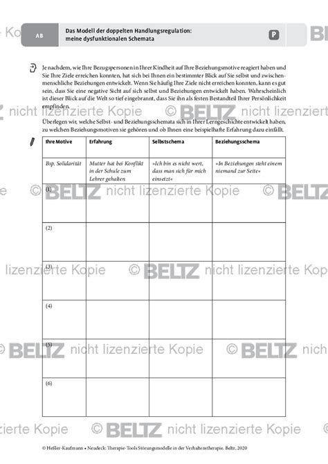 St Rungsmodelle Das Modell Der Doppelten Handlungsregulation Meine