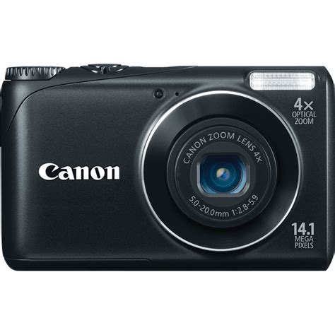 Canon Powershot A Digital Camera Black B B H Photo