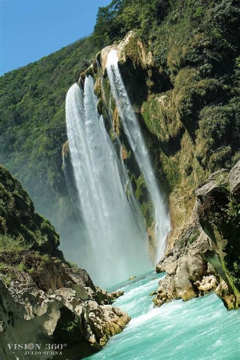 Cascada De Tamul En La Huasteca Postosina Es El Salto De Agua Mas