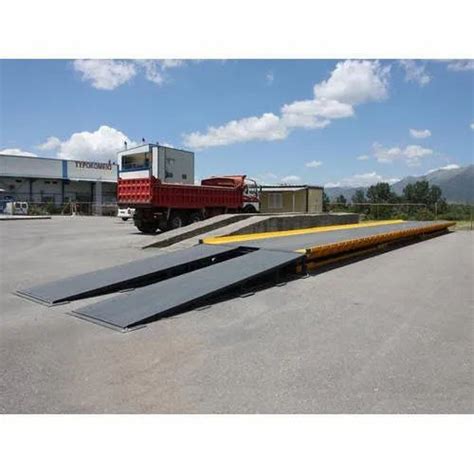 Electronic Mild Steel Computerized Weighbridge For Industrial Load