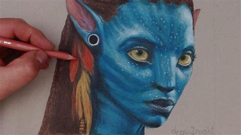 Neytiri Avatar Speed Drawing