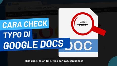 Cara Mengecek Typo Di Google Docs Dengan Mudah Dan Cepat YouTube