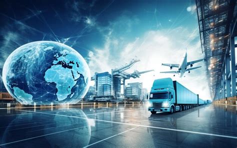 Premium Photo Global Business Logistics Import Export Background