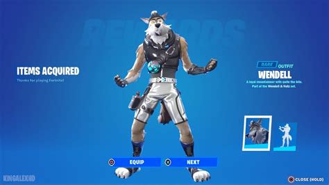 How To Get Wendell Skin Squirrelly Emote Now Free In Fortnite