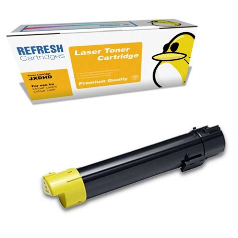 Remanufactured Dell Jxdhd Yellow Toner Cartridg