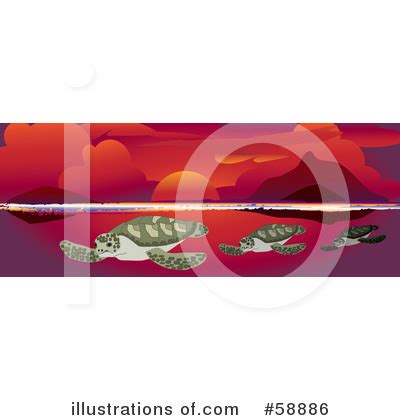 Ocean Scene Clipart #58885 - Illustration by kaycee