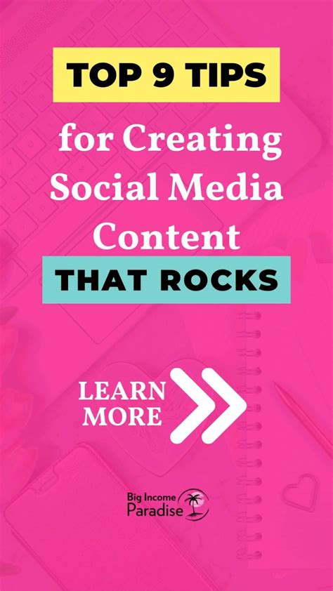 Top 9 Tips For Creating Social Media Content That Rocks Artofit