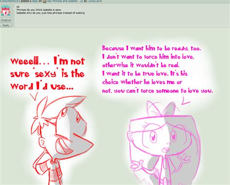 Ask Phineas and Isabella - 23 by LoveyLoo on DeviantArt