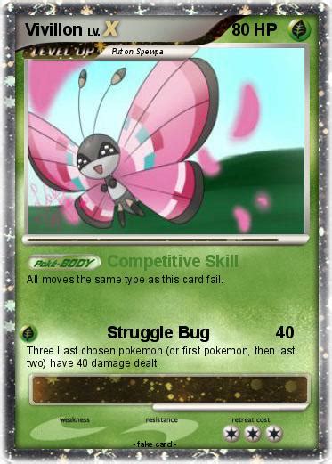 Pokémon Vivillon - Competitive Skill - My Pokemon Card