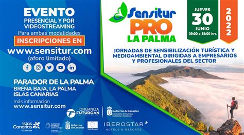 Sensitur Pro La Palma Jornadas De Turismo Sostenible En La Isla Bonita